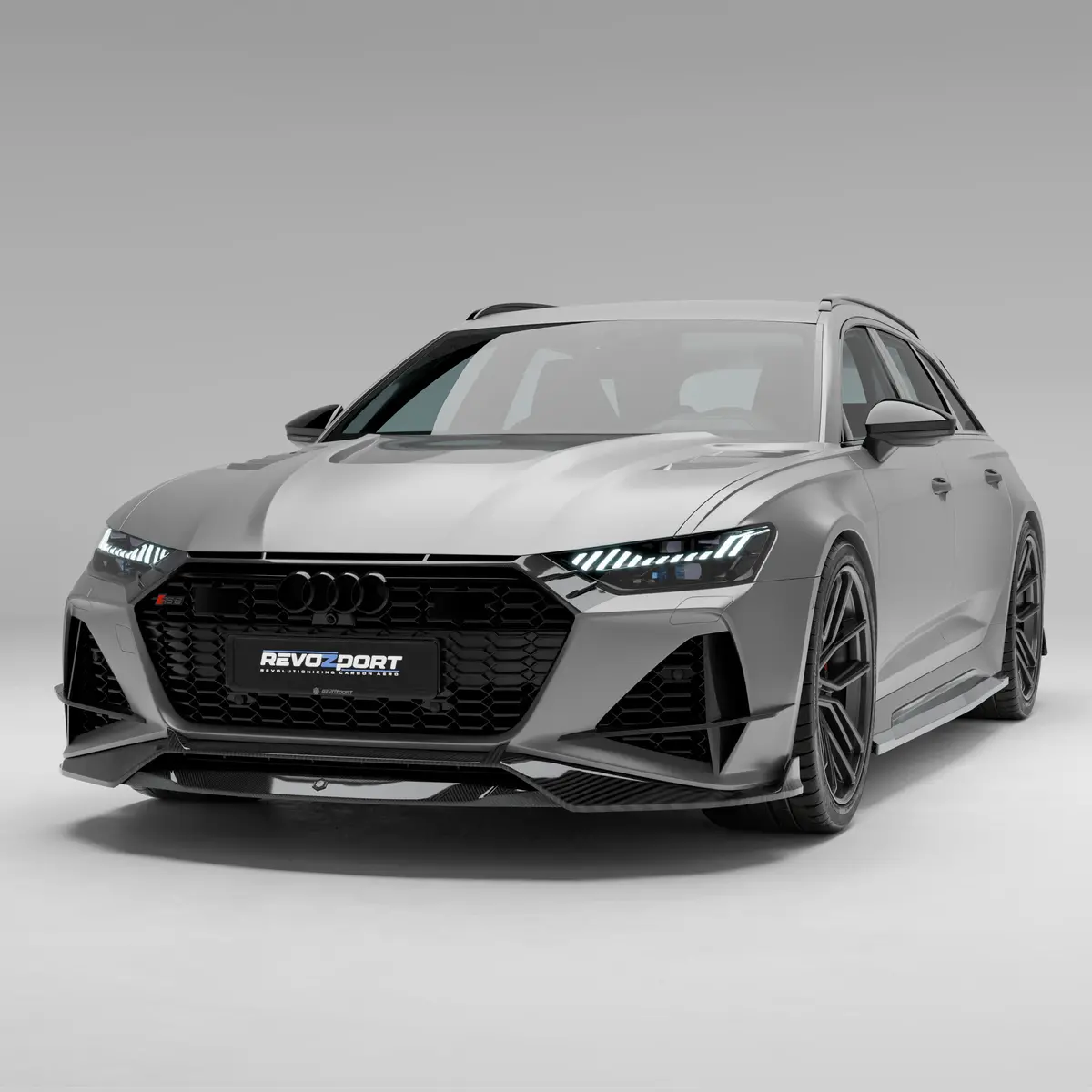 Audi Rs6 C8 Carbon Fiber Front Lip 1