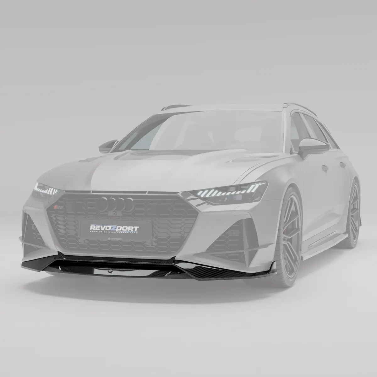 Audi Rs6 C8 Carbon Fiber Front Lip 2