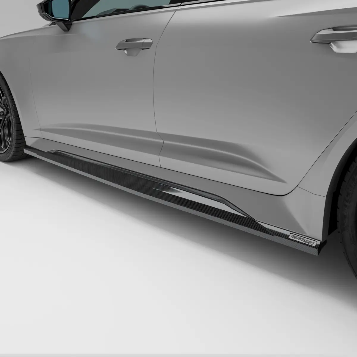 Audi Rs6 C8 Carbon Fiber Side Skirts 1