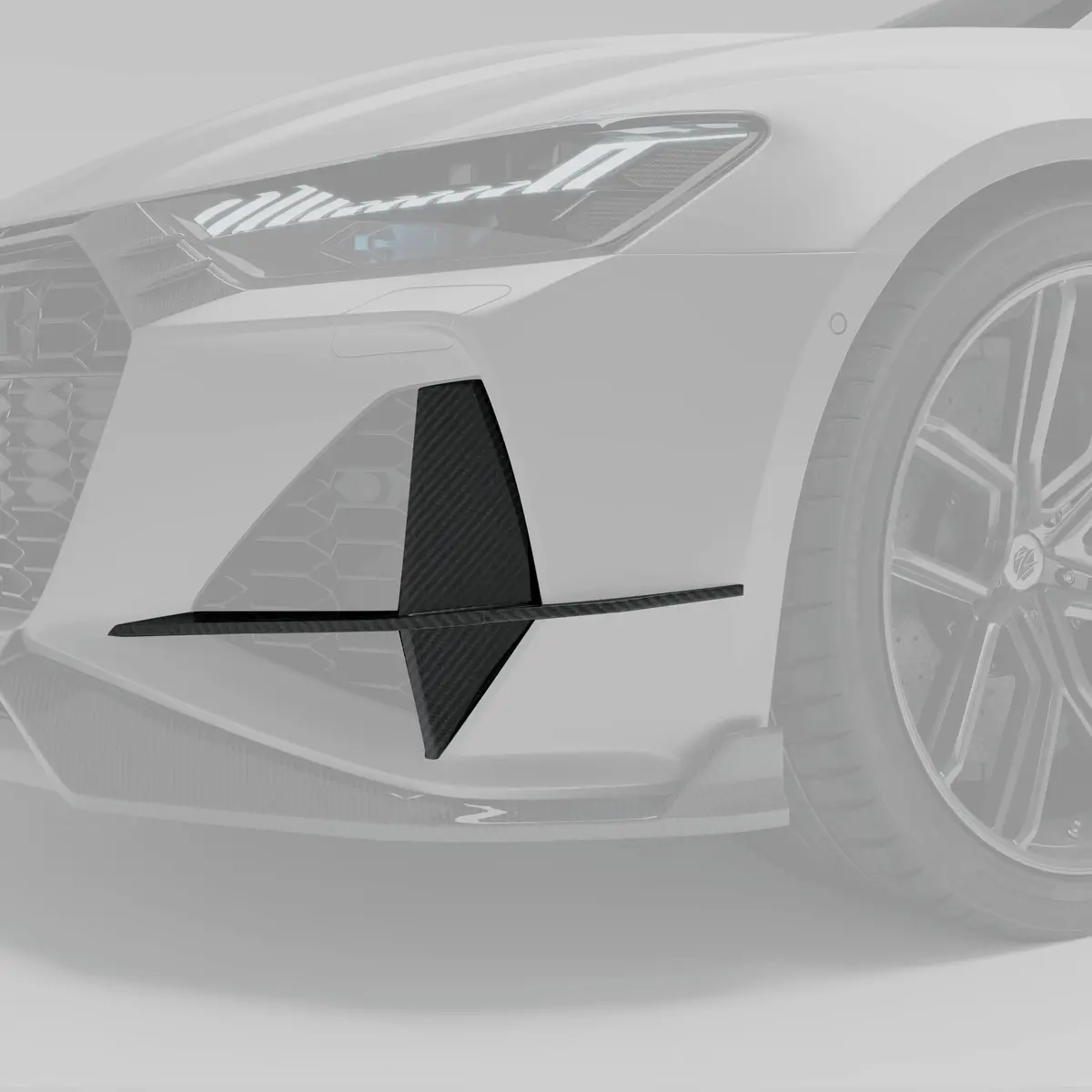 Audi Rs7 C8 Carbon Fiber Canards 2