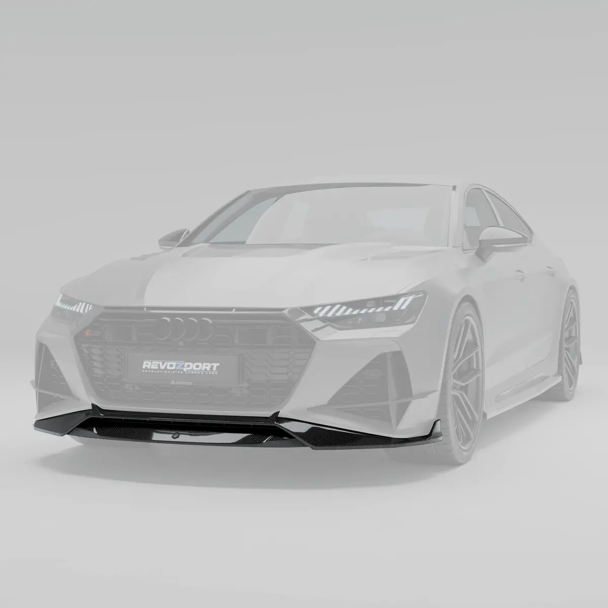 Audi Rs7 C8 Carbon Fiber Front Lip 2