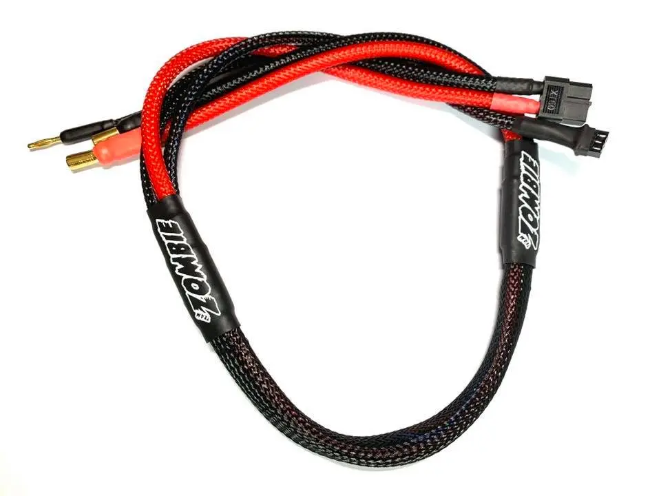 5Mm To Xt60 Female, 2S Charge Lead (Wrapped, 600Mm) 1