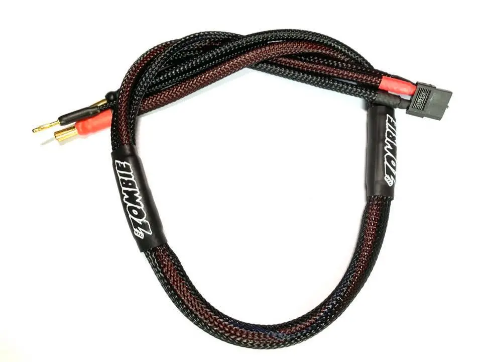 5Mm To Xt60 Female, 2S Charge Lead (Black Wrapped, 600Mm) 1