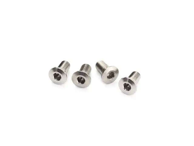 [B01306st] M3x6mm Titanium Slim Head Screw (4Pcs) 1