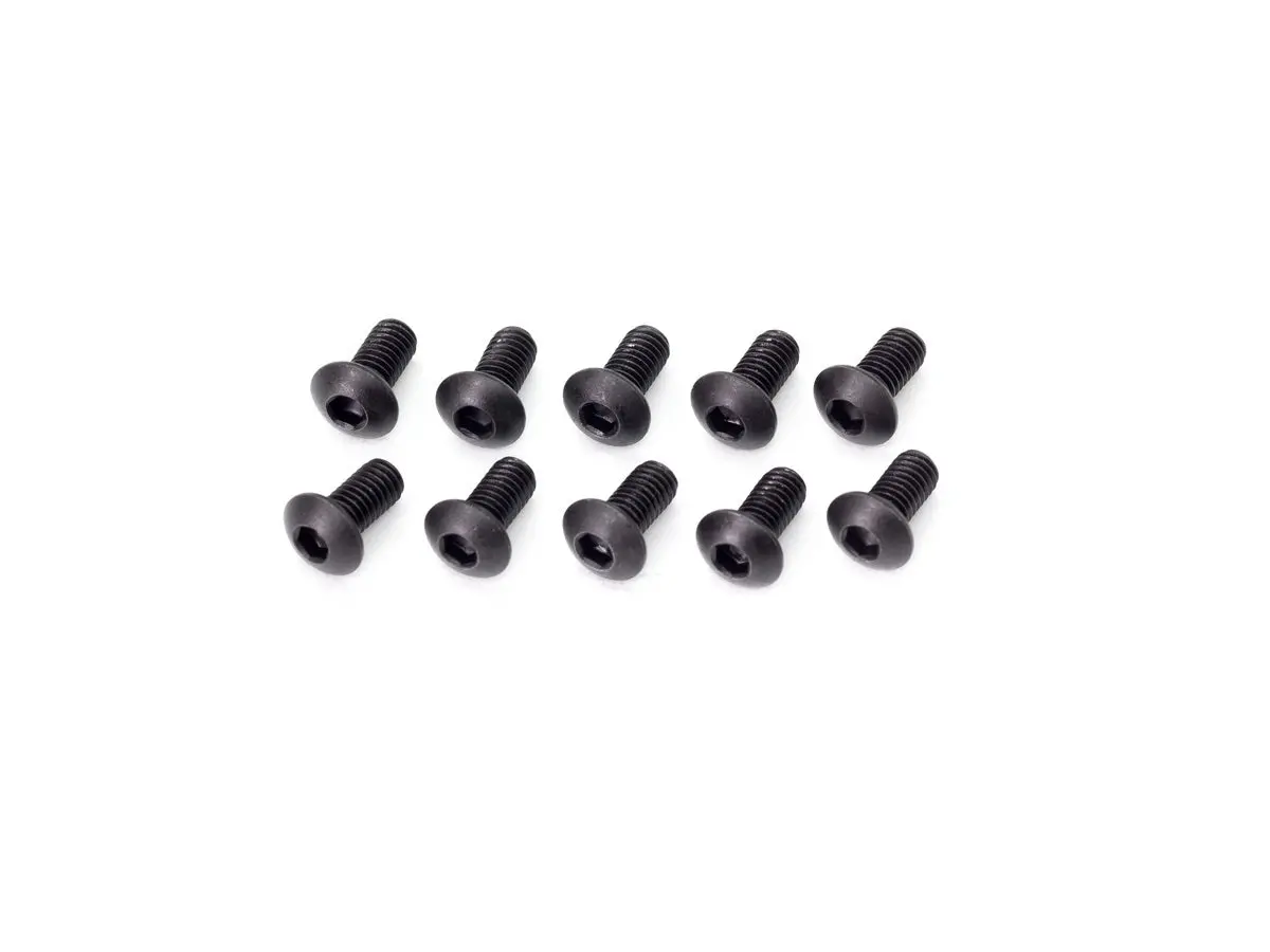 B01306 - M3x6mm Button Head Screw (10Pcs) 1