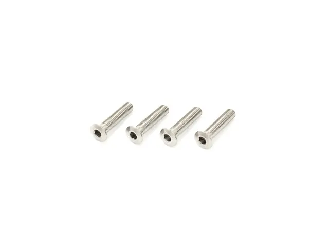 [B01314st] M3x14mm Titanium Slim Head Screw (4Pcs) 1