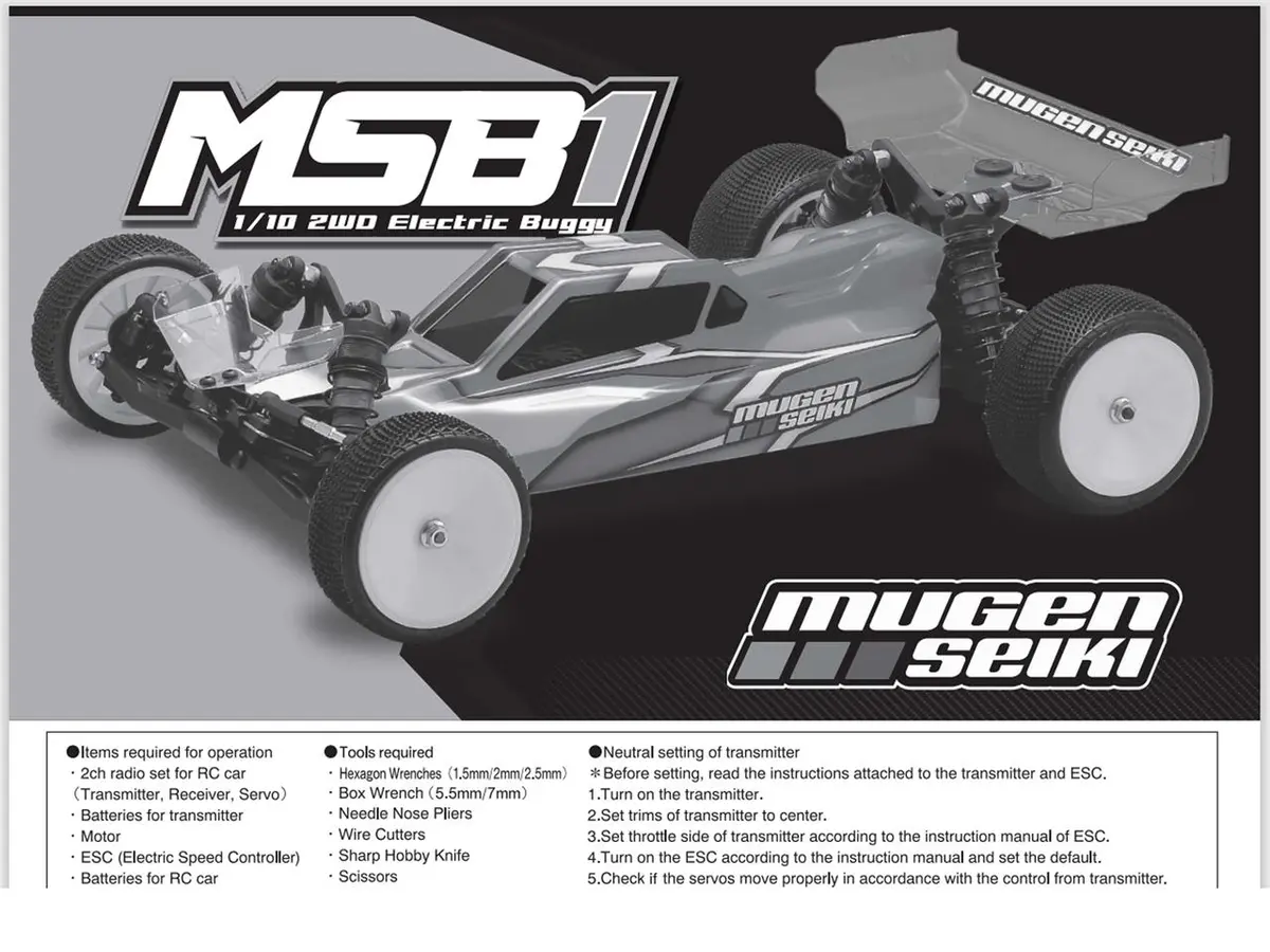 B2908 Msb1 Instruction Manual 1
