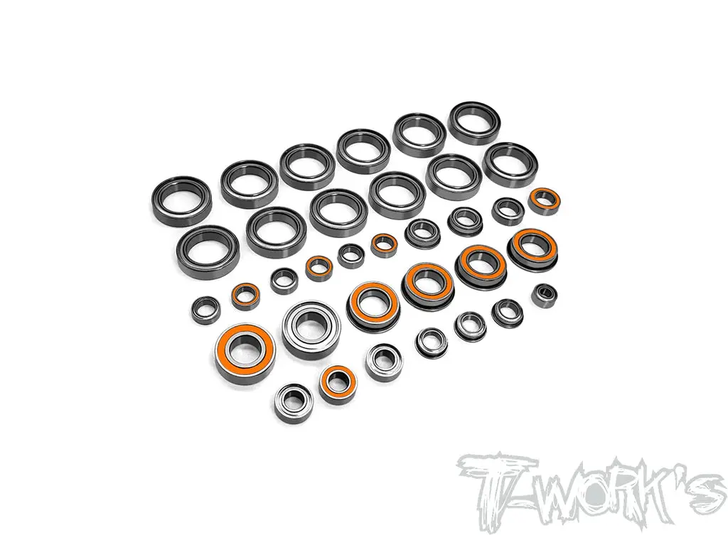 Bbs-Viper990 Precision Ball Bearing Set ( For Serpent Viper 990 ) 35Pcs. 1
