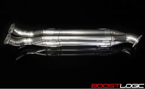 Boost Logic Formula Series Quadzilla Titanium Midpipe Nissan R35 Gt-R 09+ 1