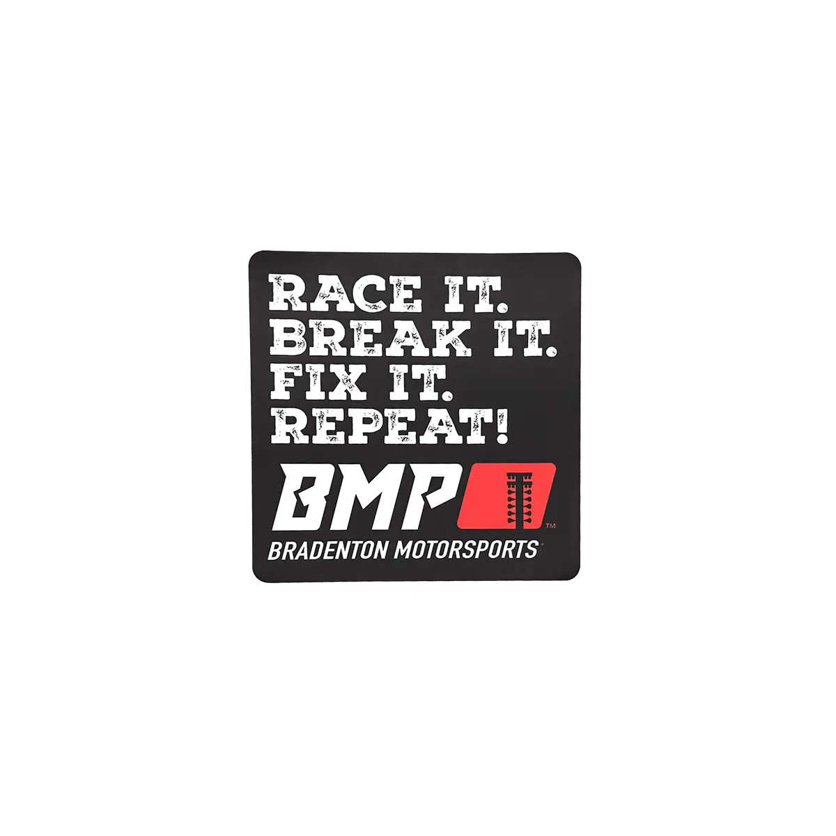 Bmp Race It Sticker 1