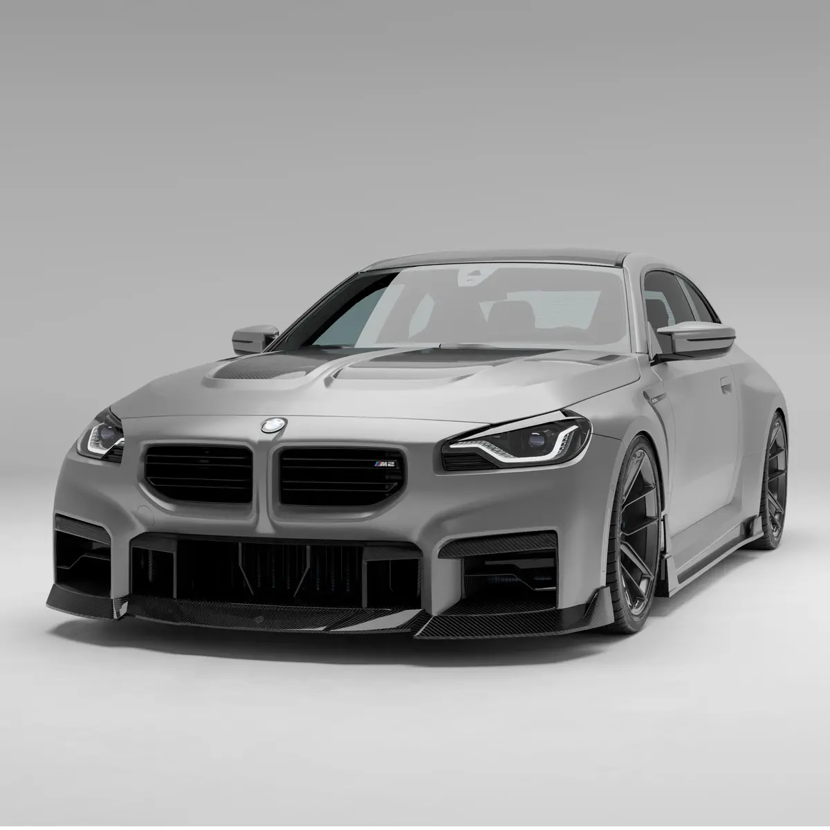 Bmw M2 G87 Carbon Fiber Front Lip 1