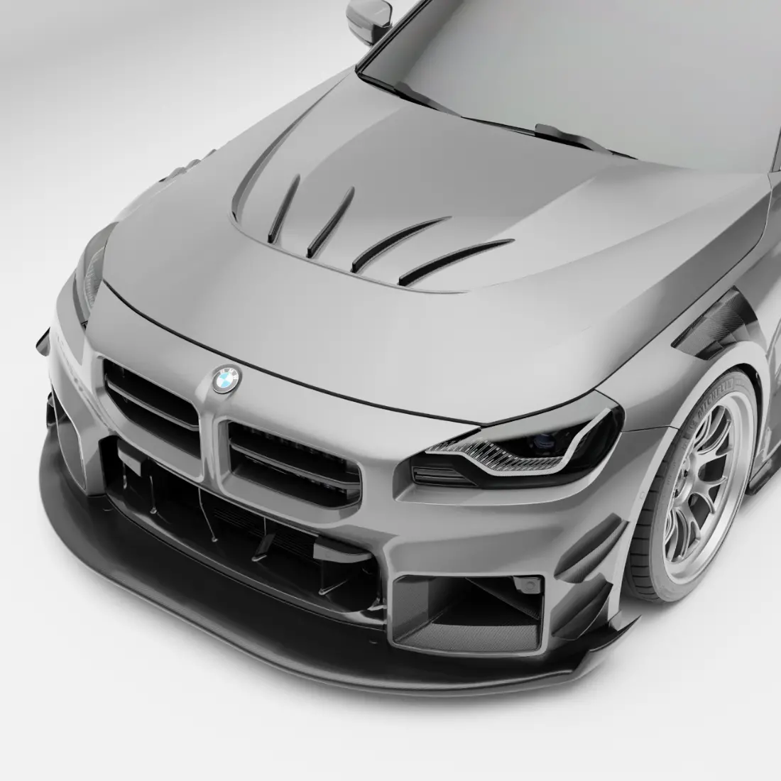 Bmw M2 G87 Carbon Fiber Hood 1