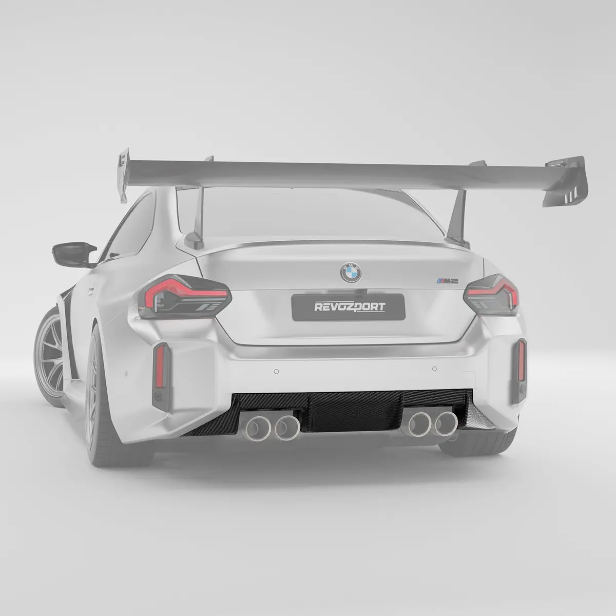 Bmw M2 G87 Carbon Fiber Oem Replacement Diffuser 2