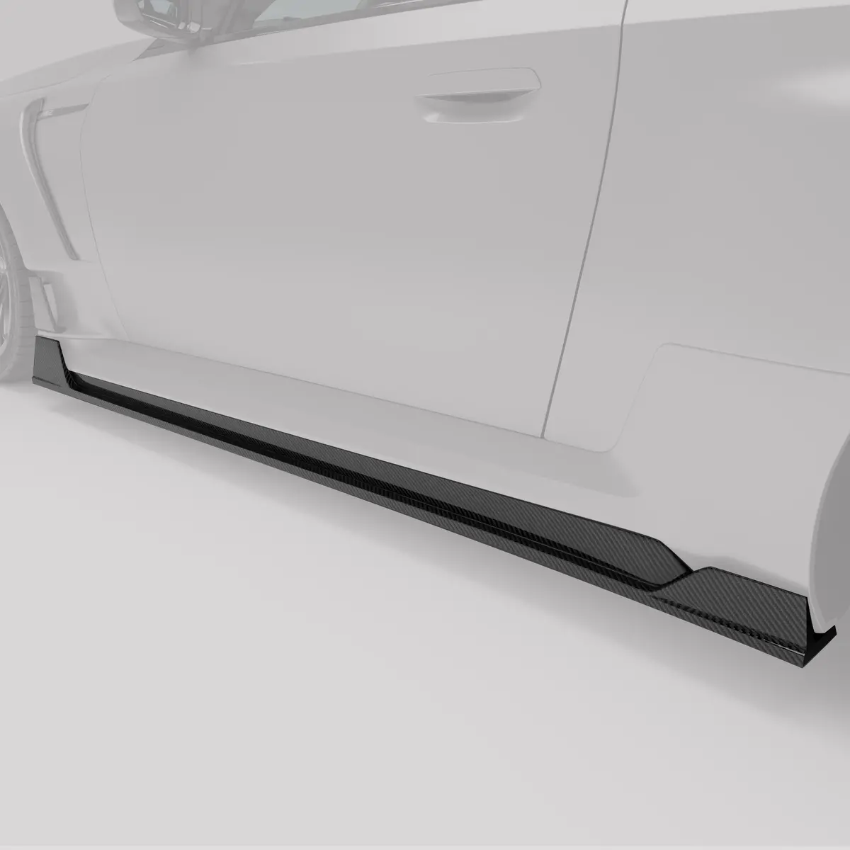 Bmw M2 G87 Carbon Fiber Side Skirts 2