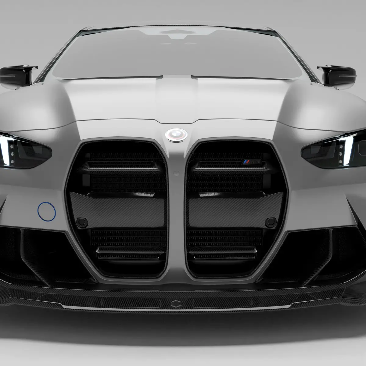 Bmw M3 G80 Carbon Fiber Front Grill (Without Acc) 1