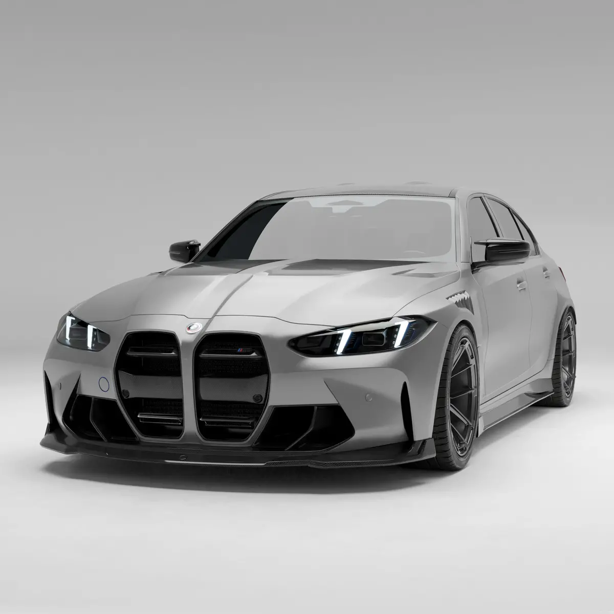 Bmw M3 G80 Carbon Fiber Front Lip 1