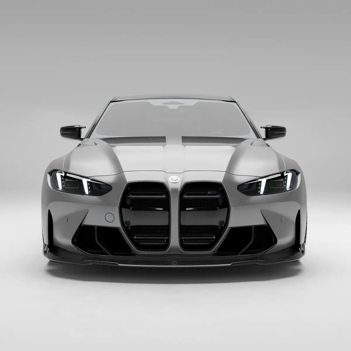 Bmw M3 G80 Carbon Fiber Front Trim 1