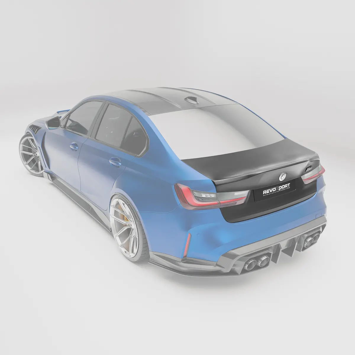 Bmw M3 G80 Carbon Fiber Rear Trunk 2