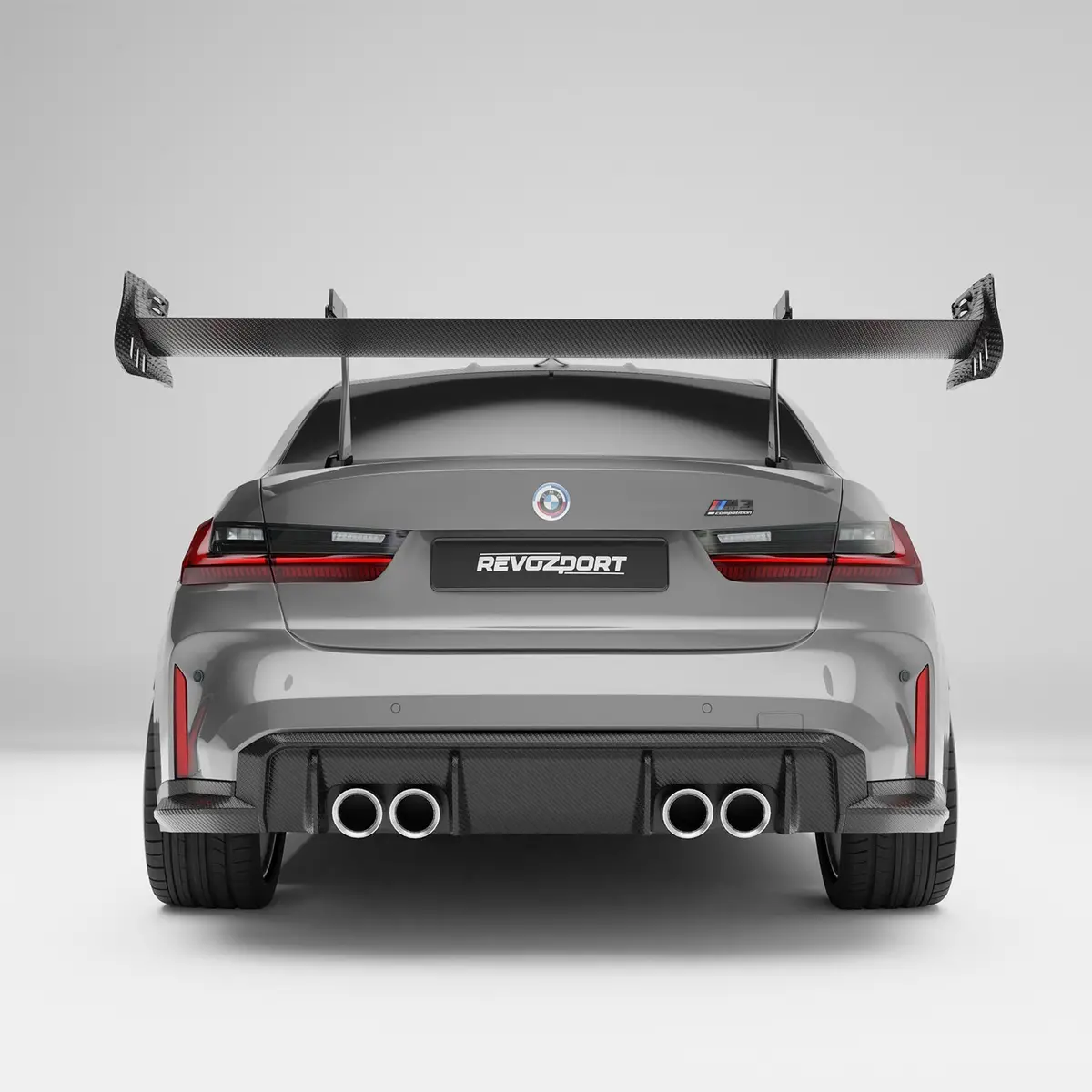 Bmw M3 G80 Carbon Fiber Rear Wing 1