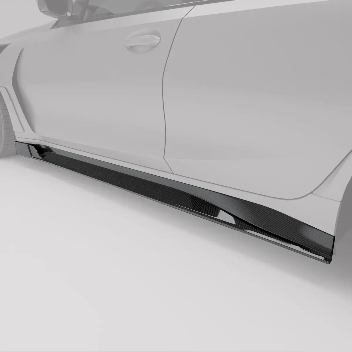 Bmw M3 G80 Carbon Fiber Side Skirts 2