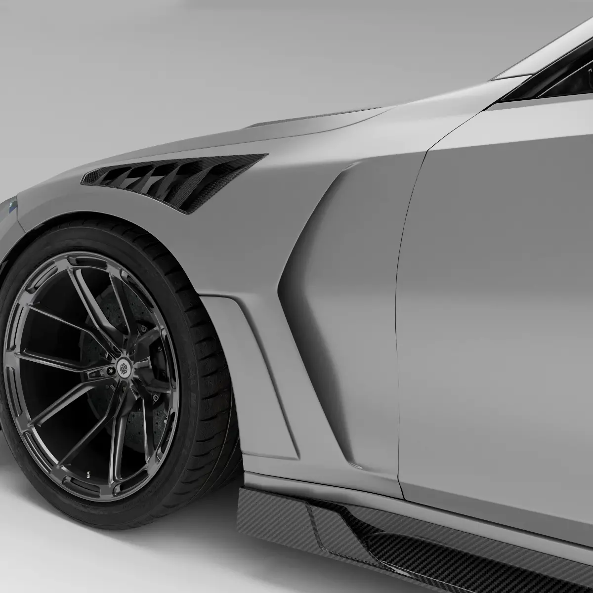Bmw M3 G80 Carbon Fiber Side Skirts 1