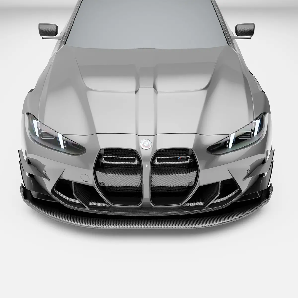Bmw M3 G80 Carbon Fiber Splitter & Air Dam 1