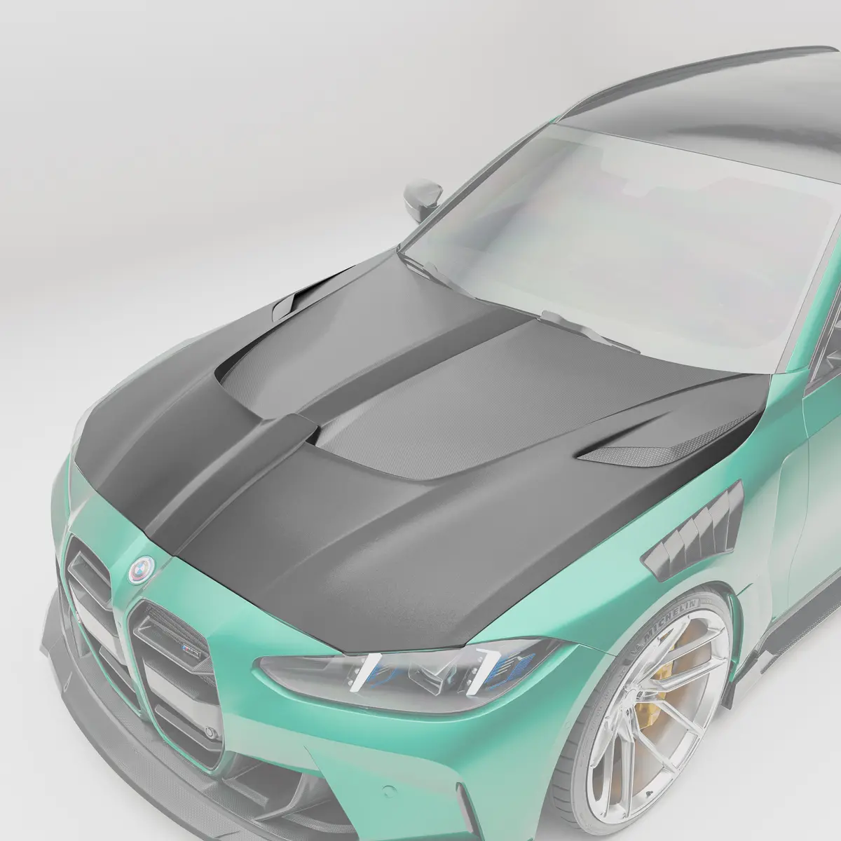 Bmw M3 G81 Carbon Fiber Hood 2