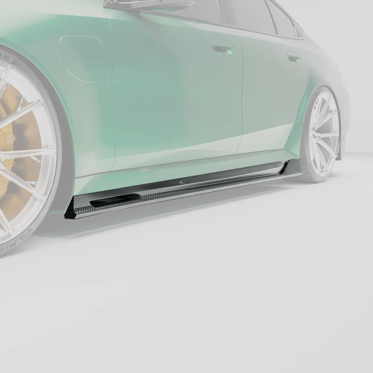 Bmw M3 G81 Carbon Fiber Side Skirts 2
