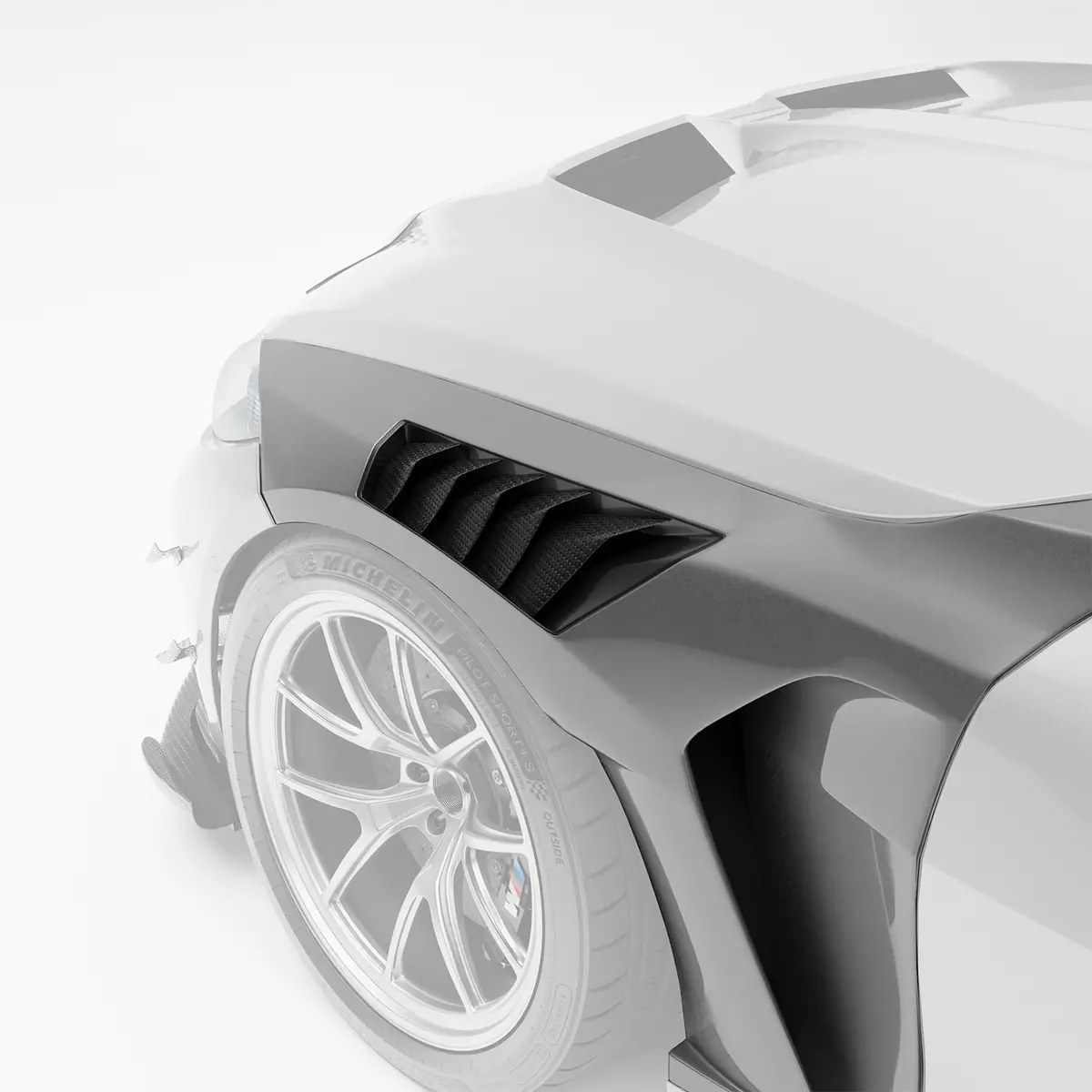Bmw M4 G82 Carbon Fiber Front Fenders Replacement 2