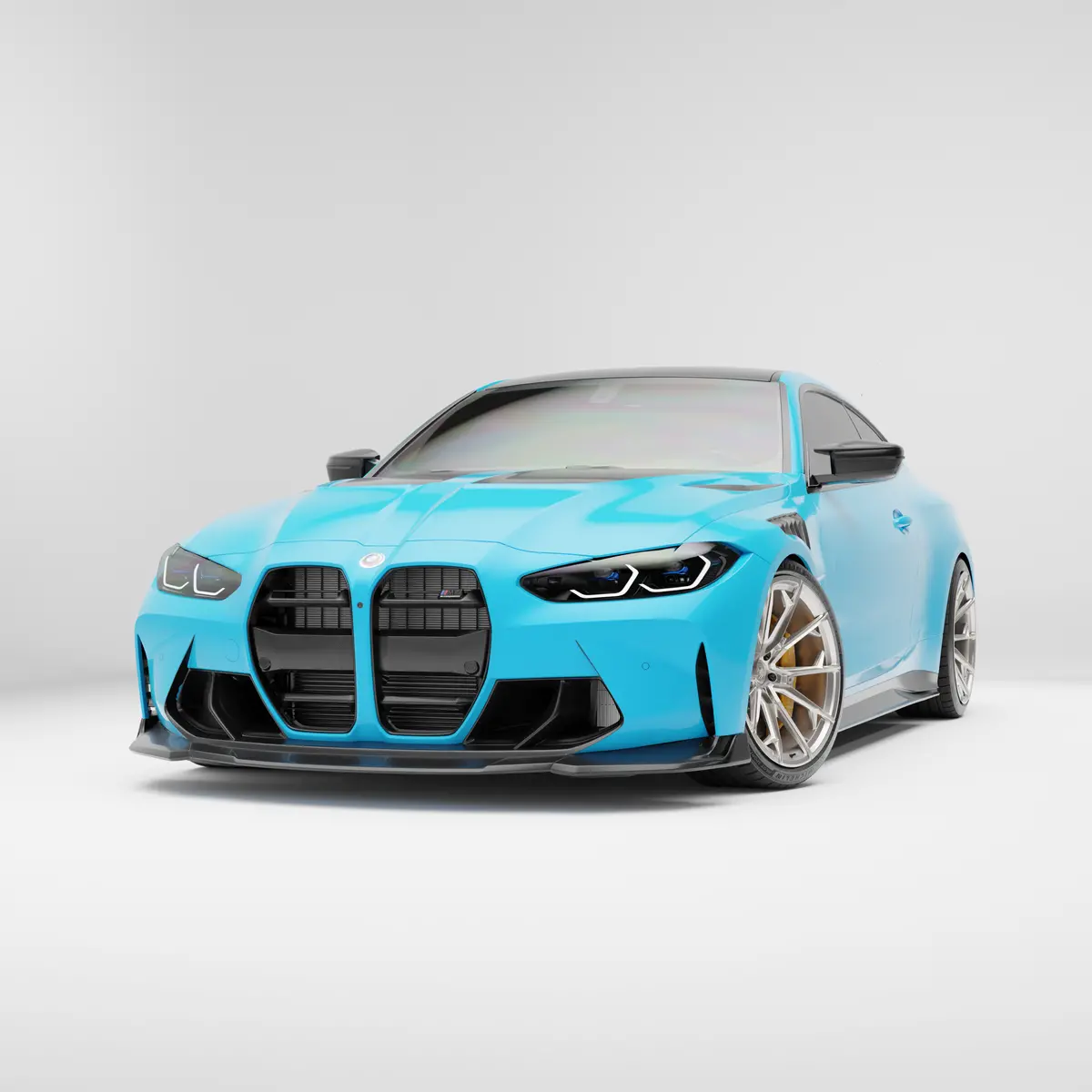 Bmw M4 G82 Carbon Fiber Front Lip 1