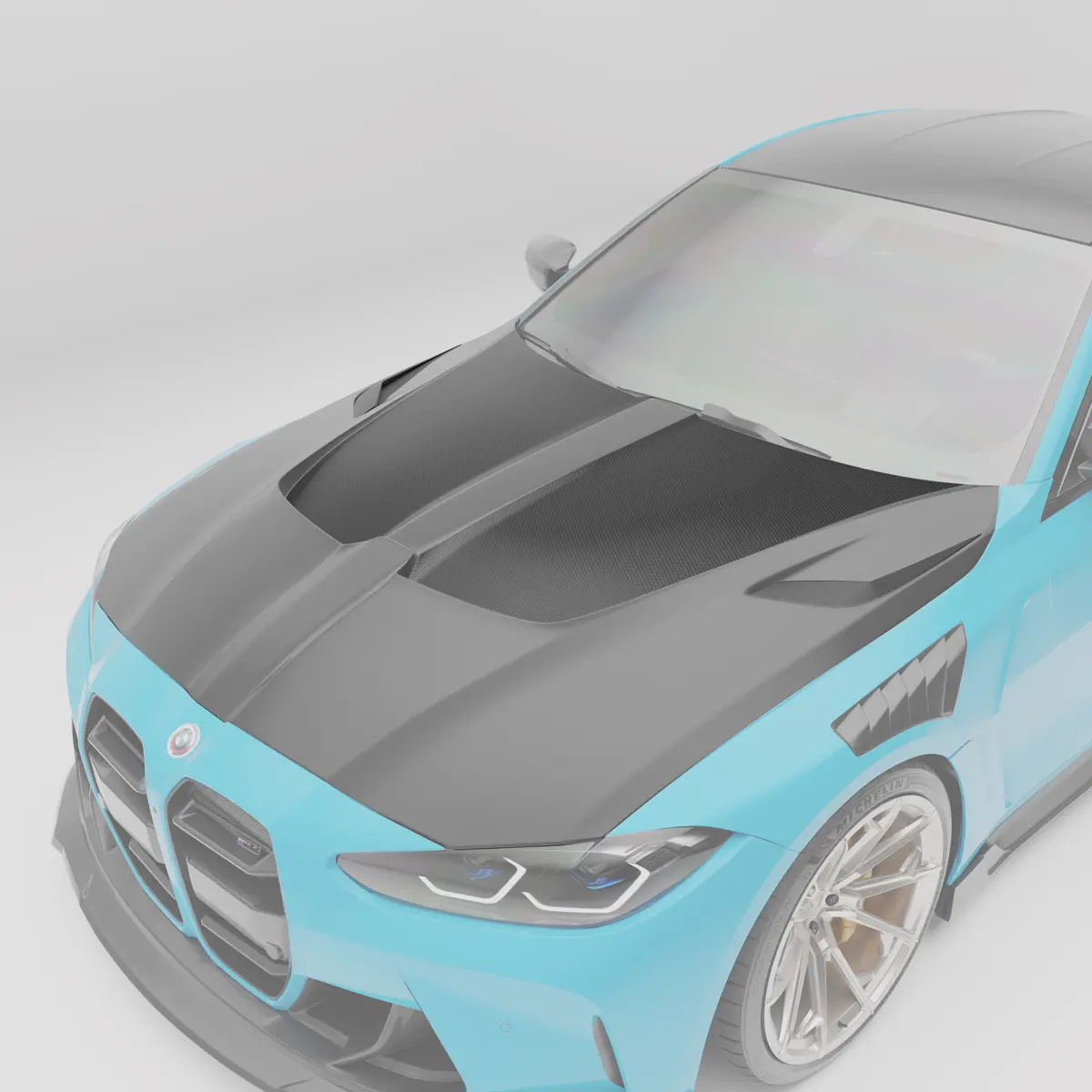 Bmw M4 G82 Carbon Fiber Hood 2