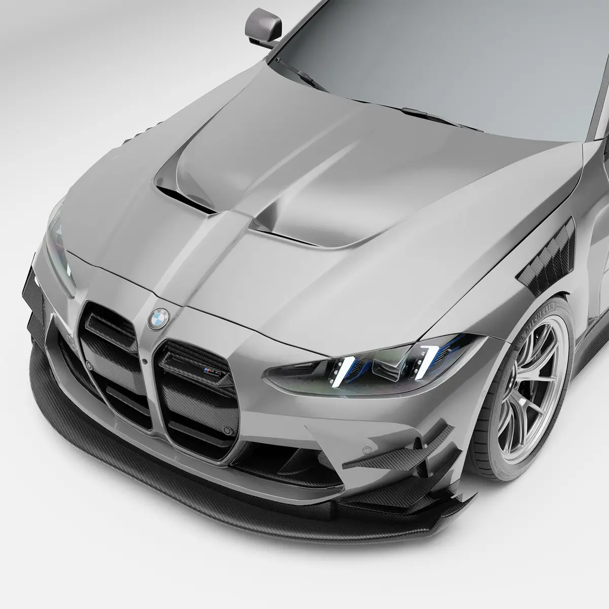 Bmw M4 G82 Carbon Fiber Hood 1