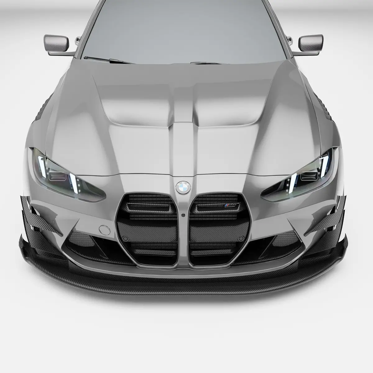 Bmw M4 G82 Carbon Fiber Splitter & Air Dam 1
