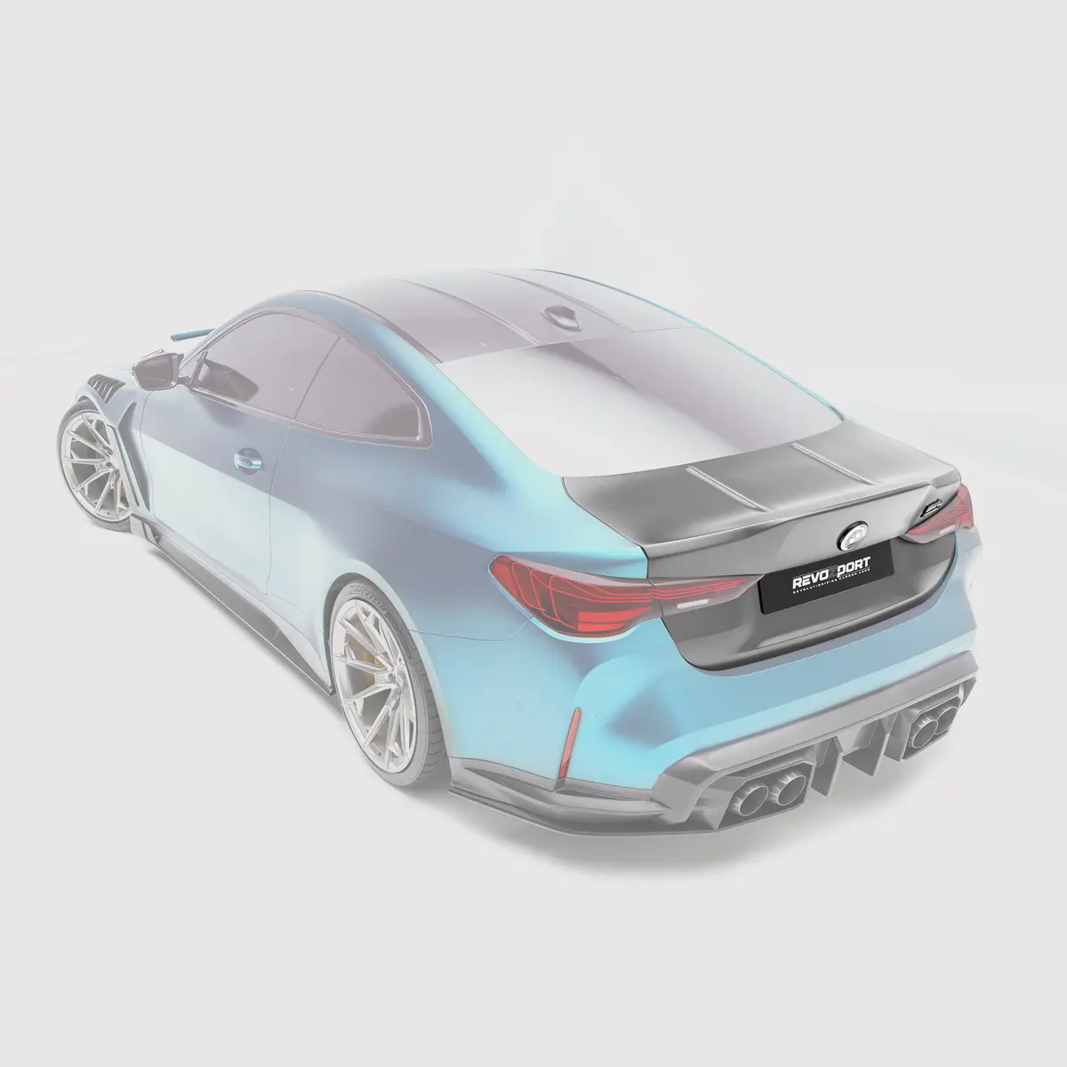 Bmw M4 G82 Carbon Fiber Trunk Lid 2