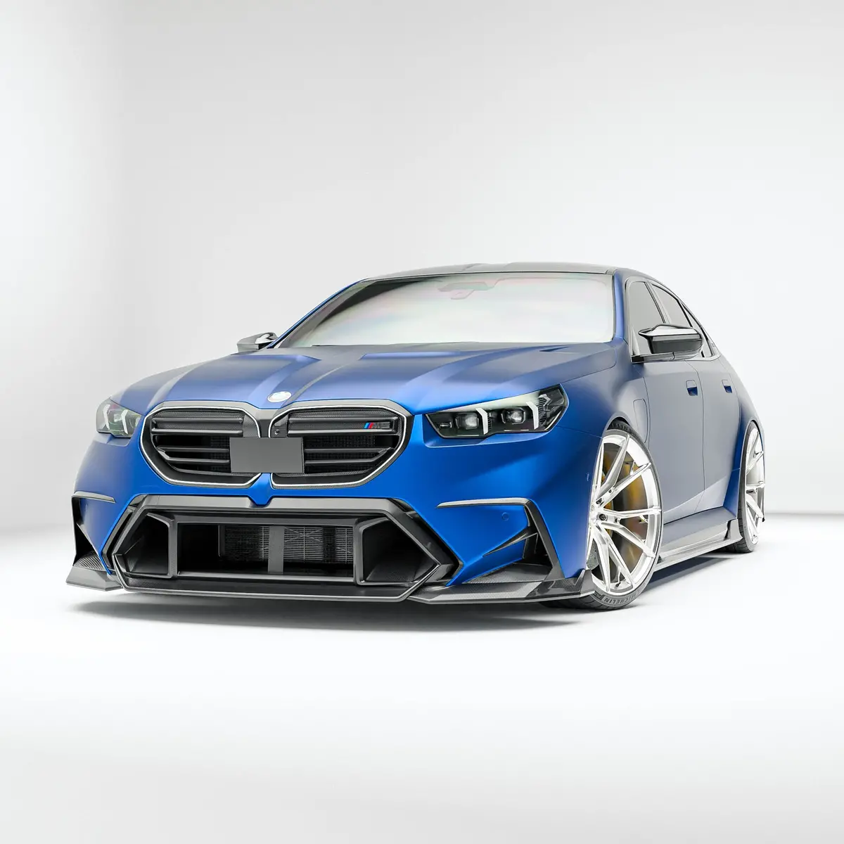 Bmw M5 G90 Carbon Fiber Front Lip 1