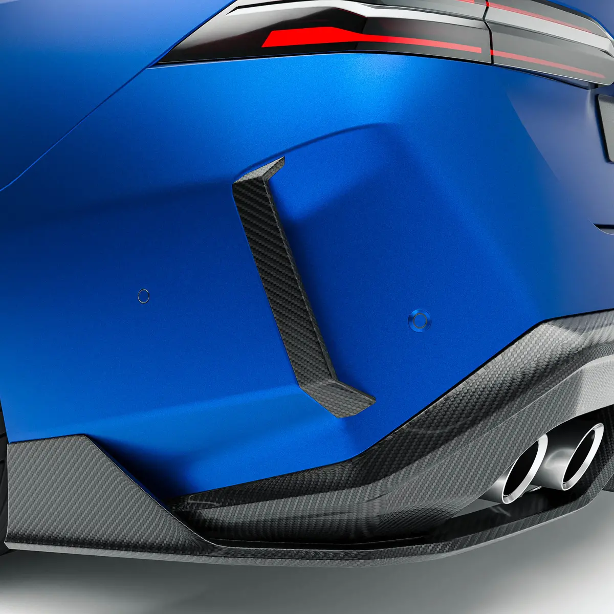 Bmw M5 G90 Carbon Fiber Rear Canards 1