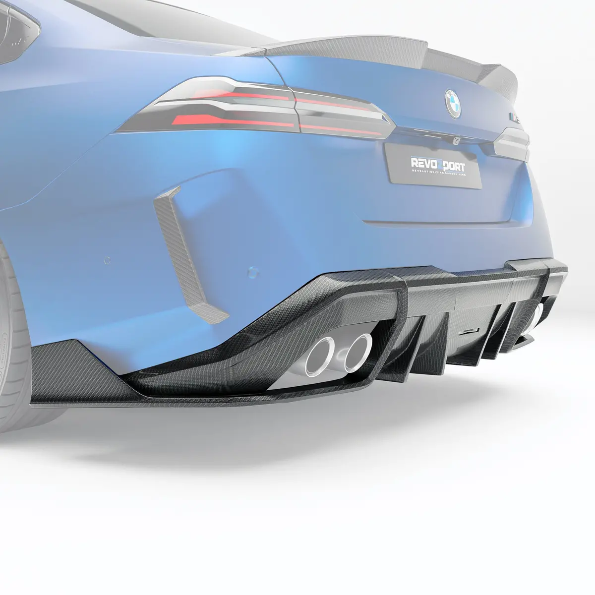 Bmw M5 G90 Carbon Fiber Rear Diffuser 2