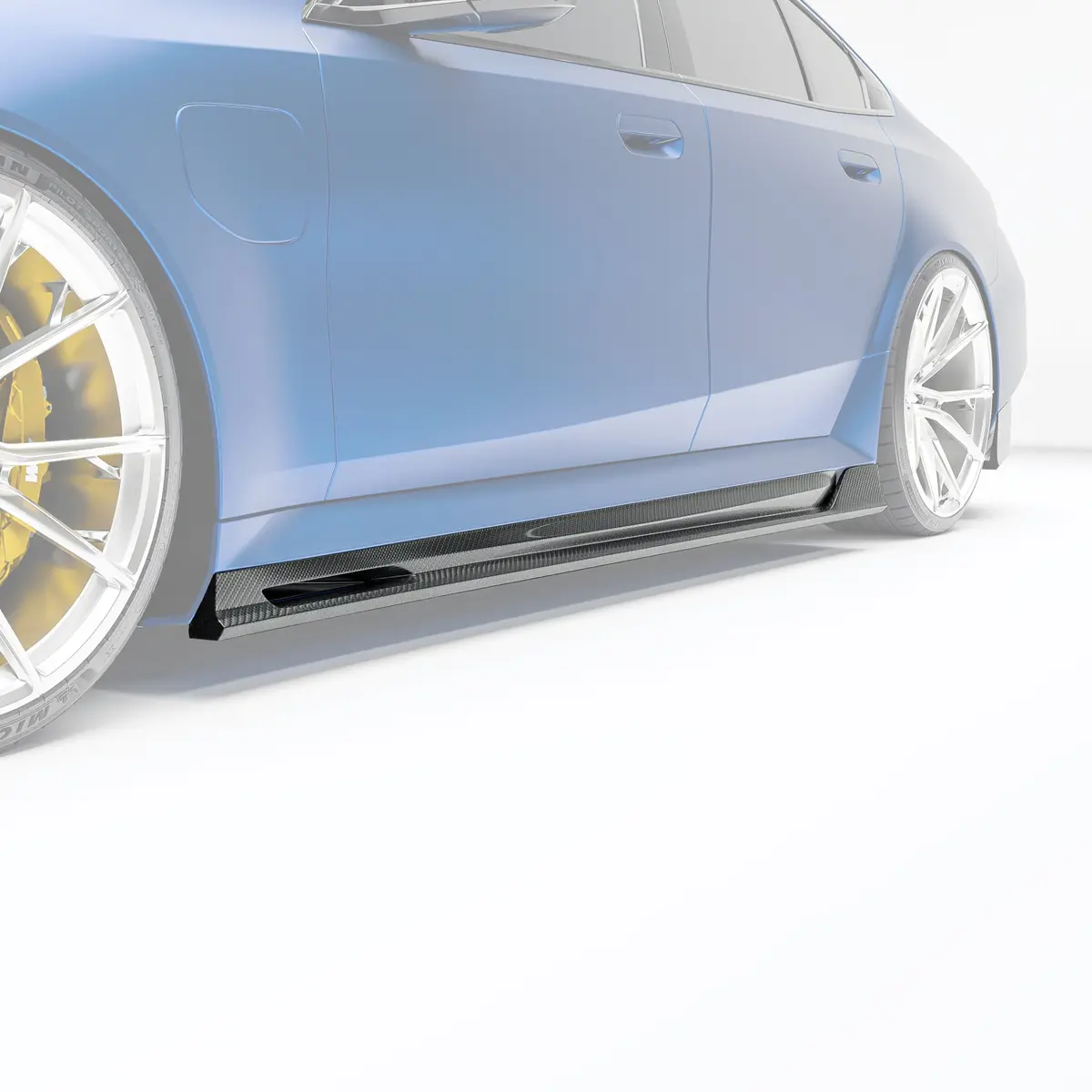 Bmw M5 G90 Carbon Fiber Side Skirts 2
