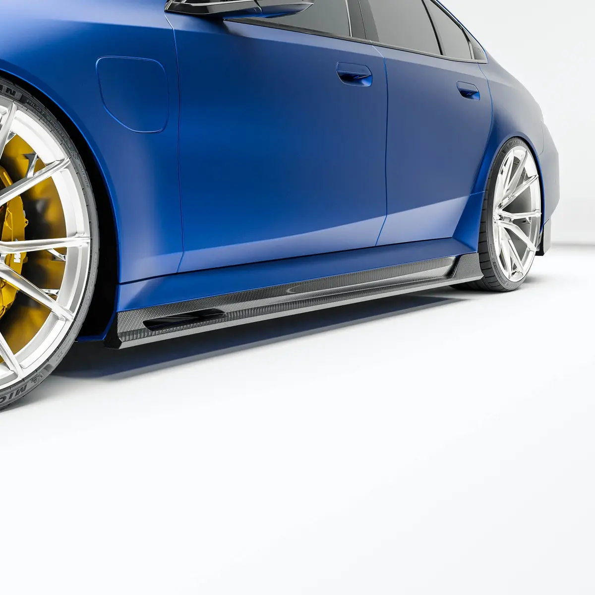 Bmw M5 G90 Carbon Fiber Side Skirts 1