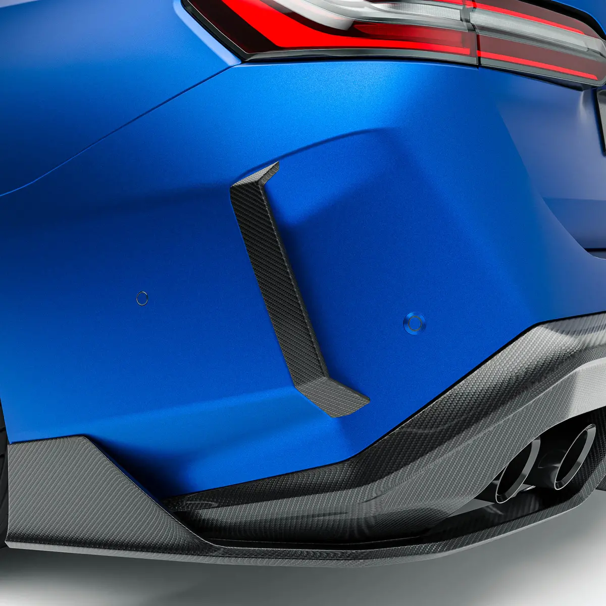 Bmw M5 G99 Carbon Fiber Rear Canards 1