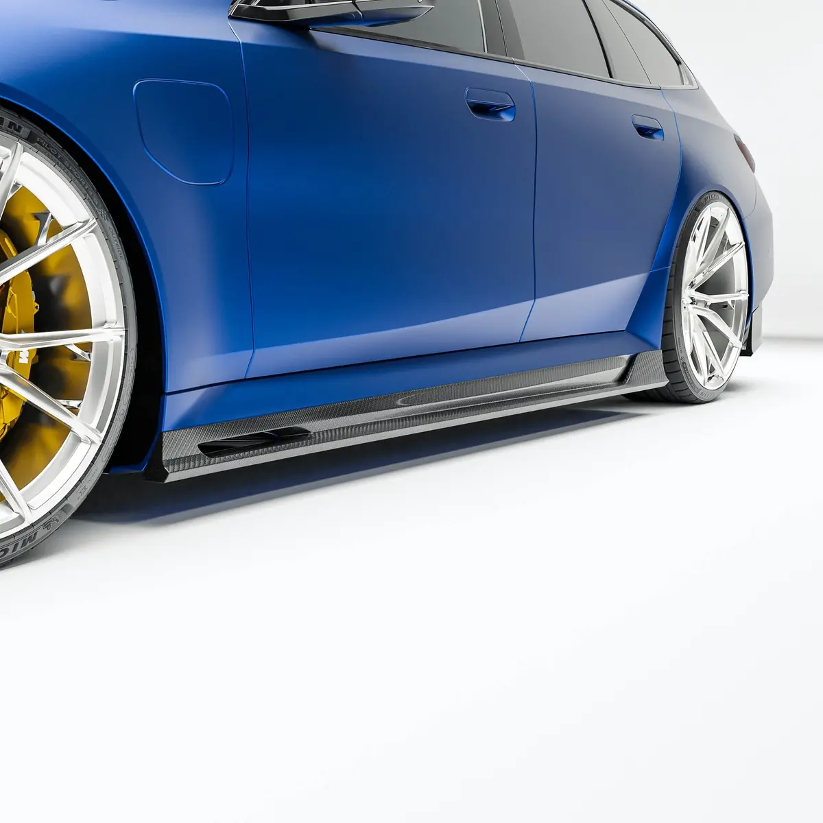 Bmw M5 G99 Carbon Fiber Side Skirts 1