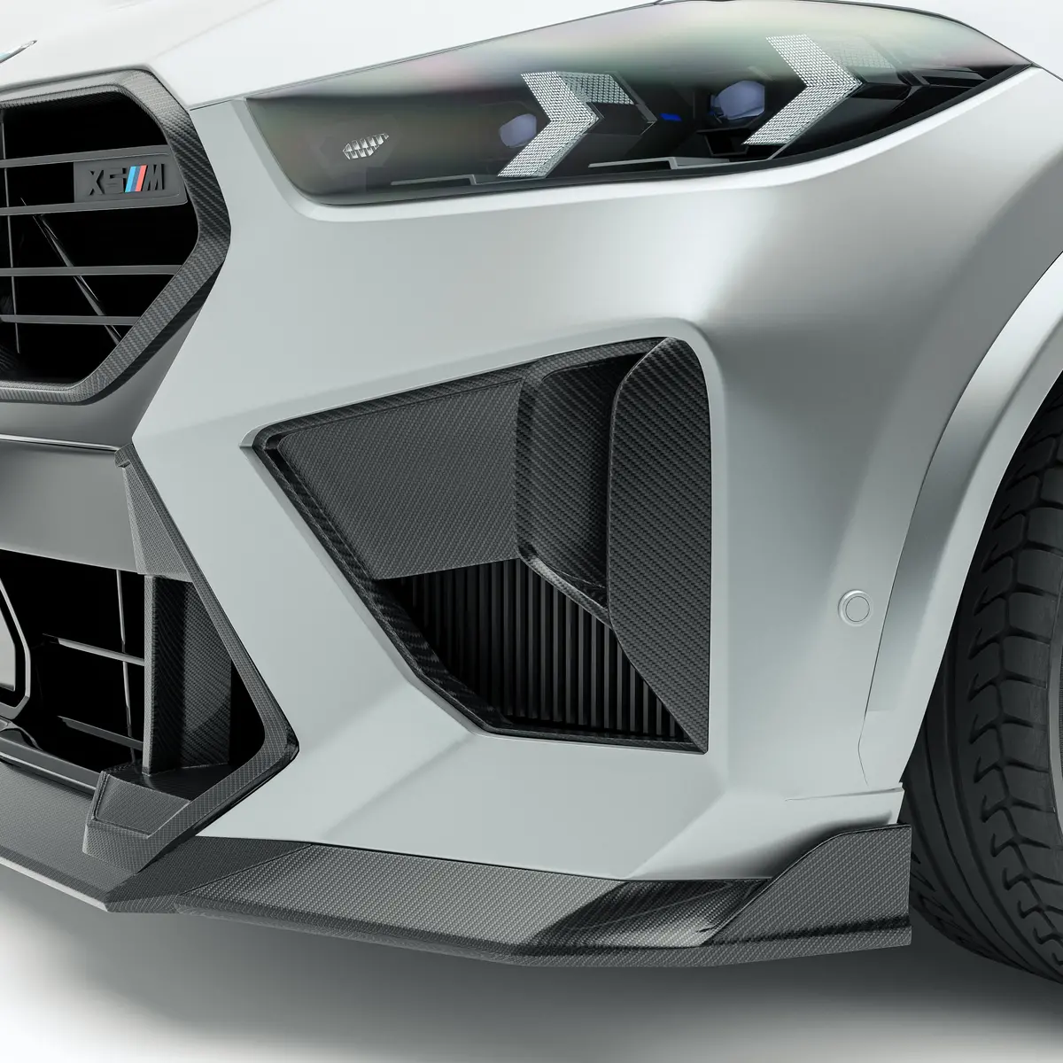 Bmw X5m F95 Lci Carbon Fiber Air Vents 1