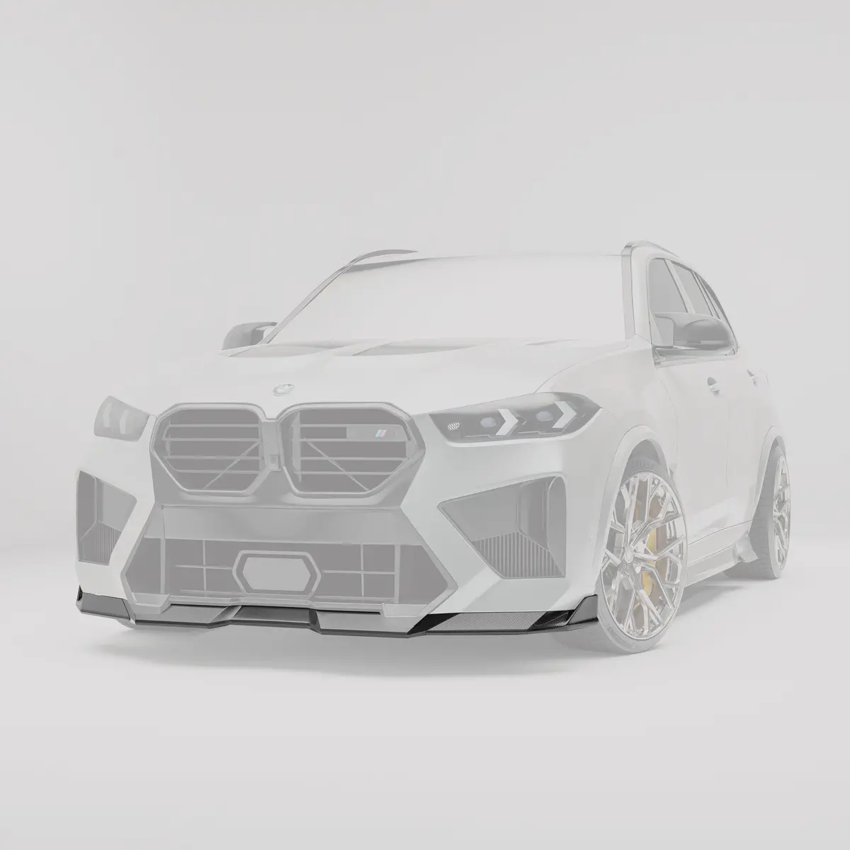 Bmw X5m F95 Lci Carbon Fiber Front Lip 2