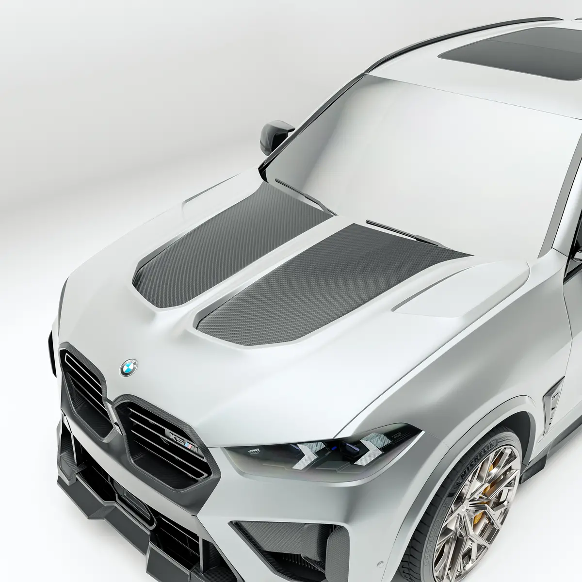 Bmw X5m F95 Lci Carbon Fiber Hood 1