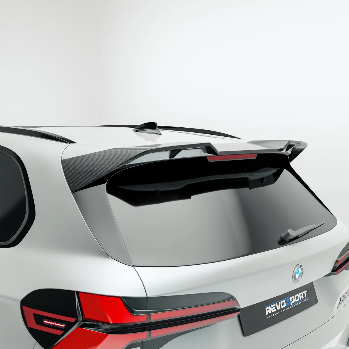 Bmw X5m F95 Lci Carbon Fiber Roof Spoiler 1