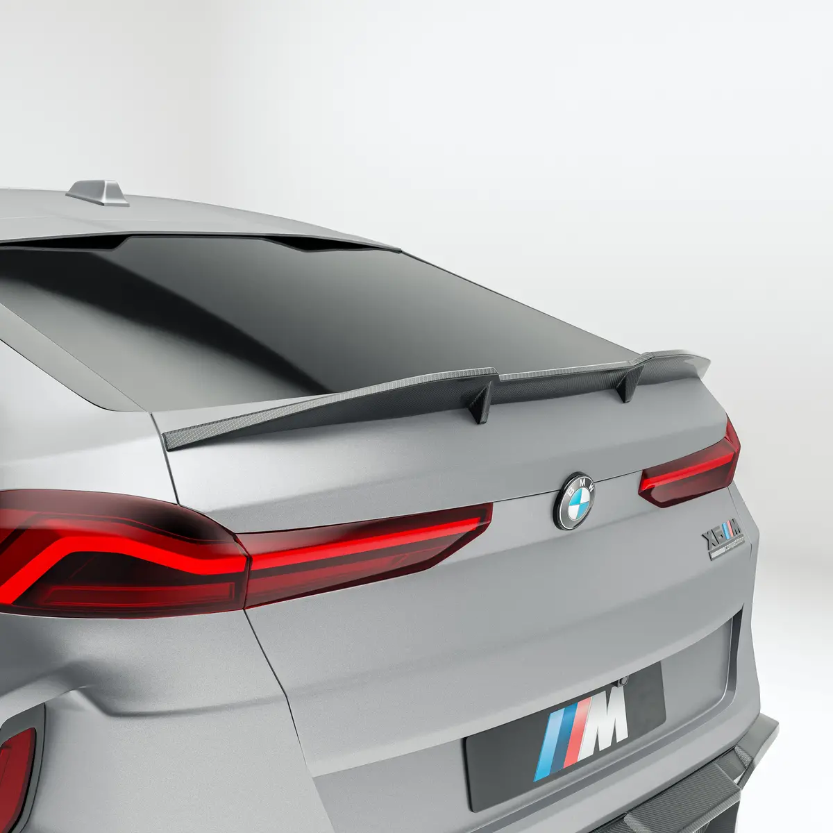 Bmw X6m F96 Lci Carbon Fiber Spoiler 1