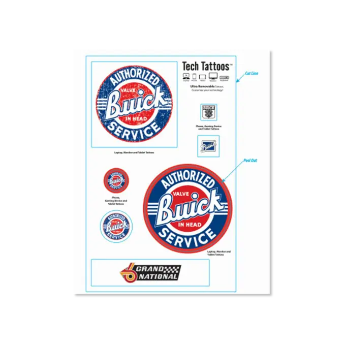 Buick Heritage Tech Stickers 1