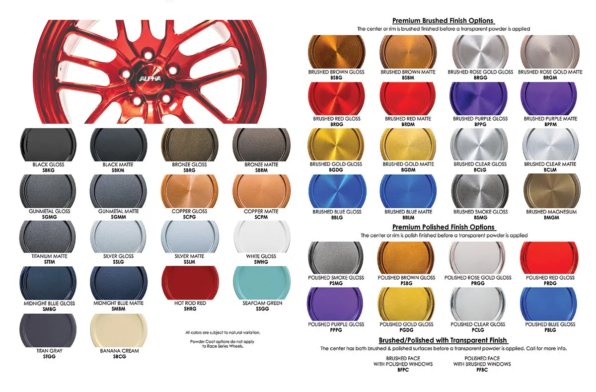 Alpha Performance Race X 18″ Front Drag Wheels By Billet Specialties 9