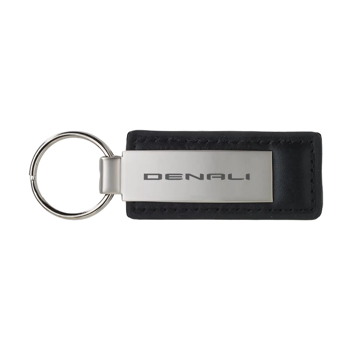 Denali Leather/Metal Large Keychain 1