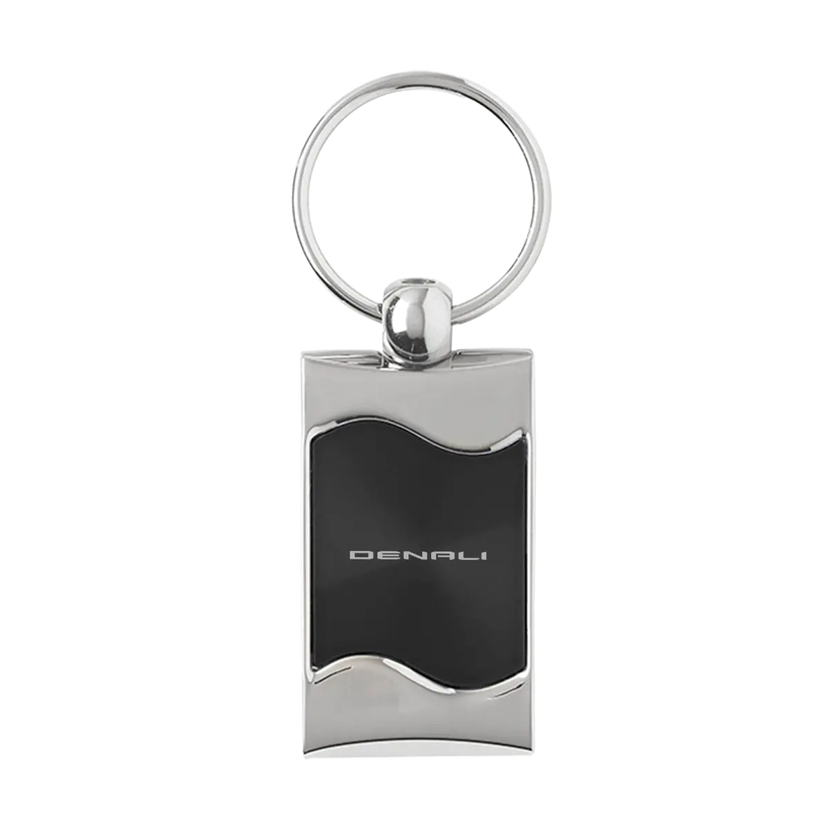 Denali Silver Wave Keychain 1